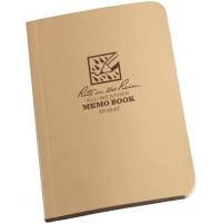 Rite in the Rain Tactical Desert Tan Field Flex Memo Notebook / Notepad No 954T 3.5" x 5"